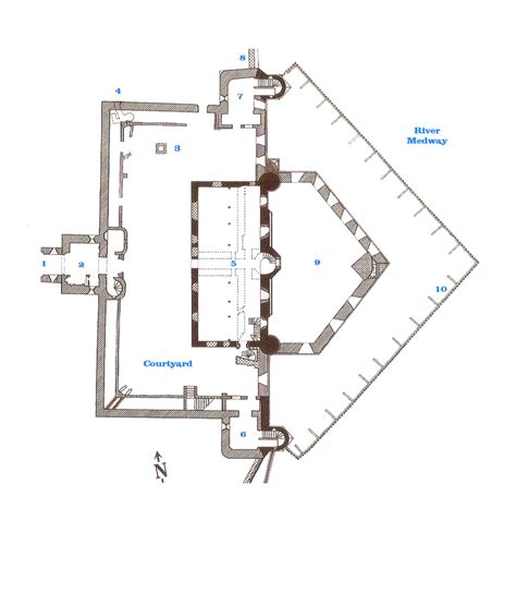 upnor castle floor plans.